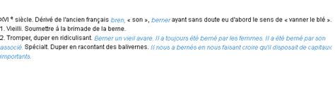 berner synonyme|berner définition.